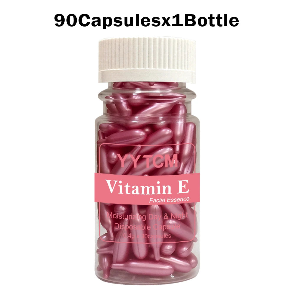 Vitamin E Serum Capsules — 90 Single-Use Doses