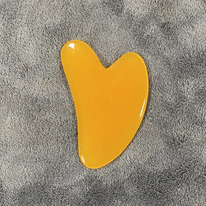 Gua Sha Facial Board — Rose & Jade Tone
