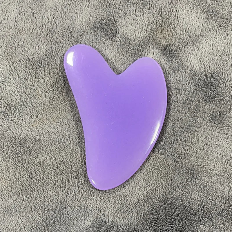 Gua Sha Facial Board — Rose & Jade Tone