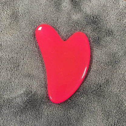 Gua Sha Facial Board — Rose & Jade Tone