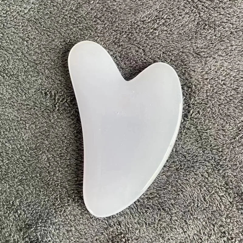 Gua Sha Facial Board — Rose & Jade Tone