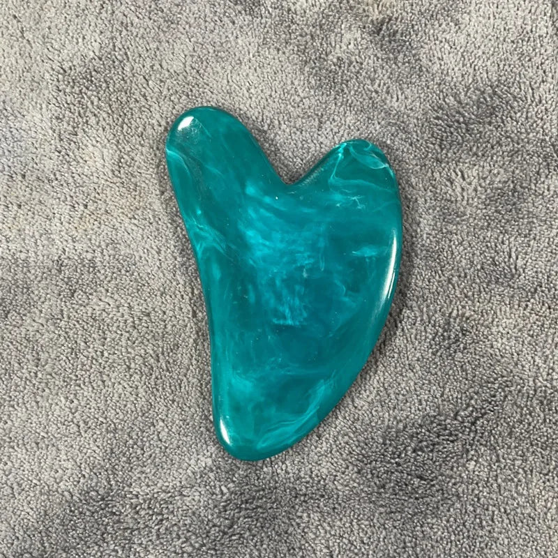 Gua Sha Facial Board — Rose & Jade Tone