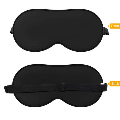 Silk Sleep Mask — Cotton-Filled Blackout Eye Mask