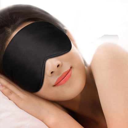 Silk Sleep Mask — Cotton-Filled Blackout Eye Mask