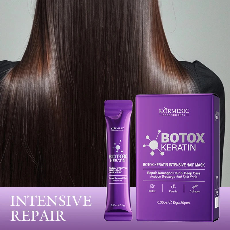 5-Second Keratin Repair Hair Mask — Deep Moisture Treatment