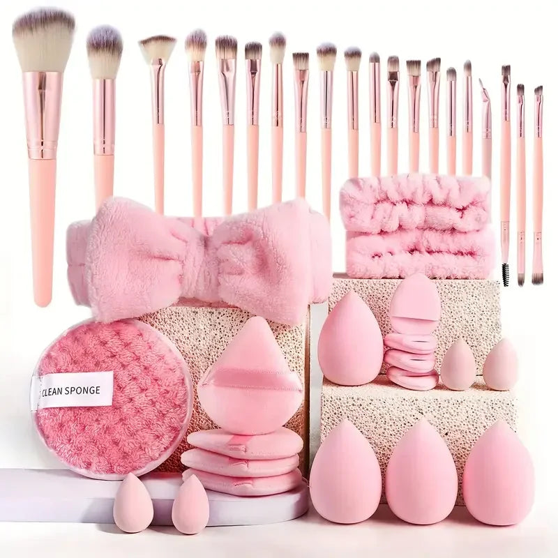 33-Piece Beauty Sponge & Makeup Applicator Set
