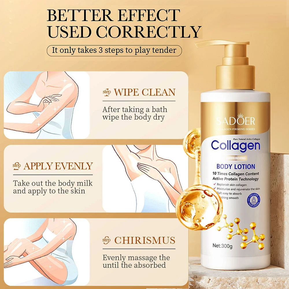 Collagen Body Lotion — Firming & Intense Hydration