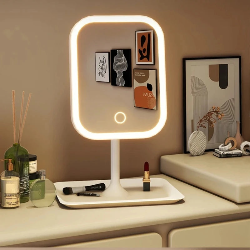 LED Vanity Makeup Mirror with 3 Light Modes & Touch Control