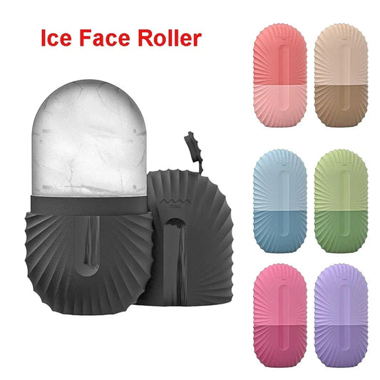 Silicone Ice Roller & Mold — Puffiness & Pores