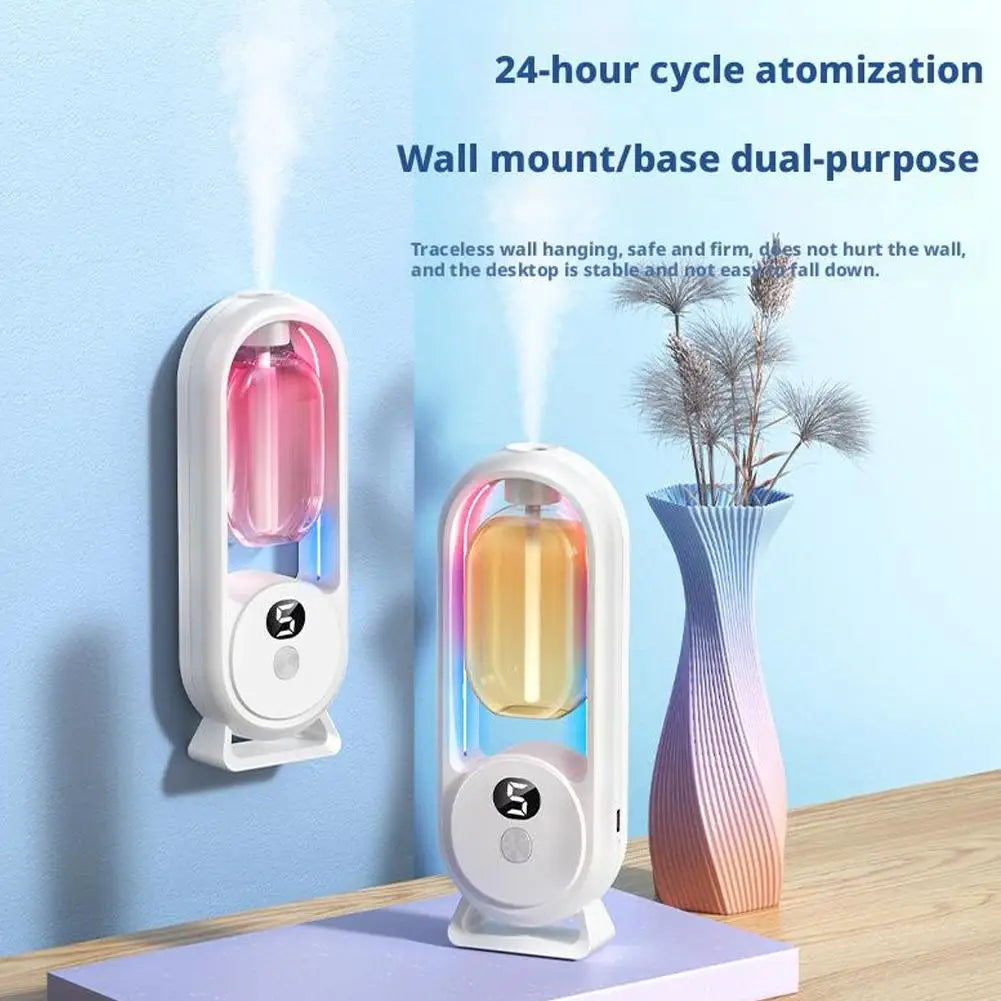 Automatic USB Fragrance Diffuser — Mist & Light