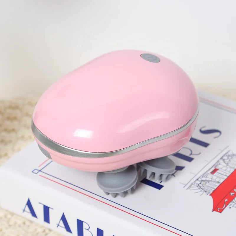 Electric Scalp Massager with Red Light — Adjustable Speed