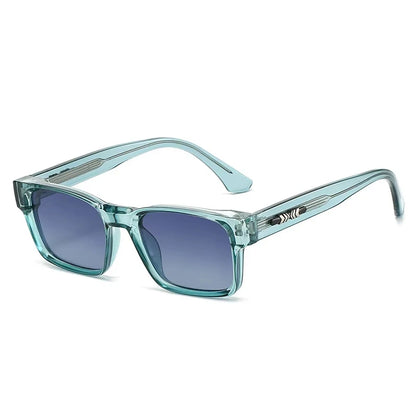Classic Square Sunglasses with UV400 Protection — Unisex