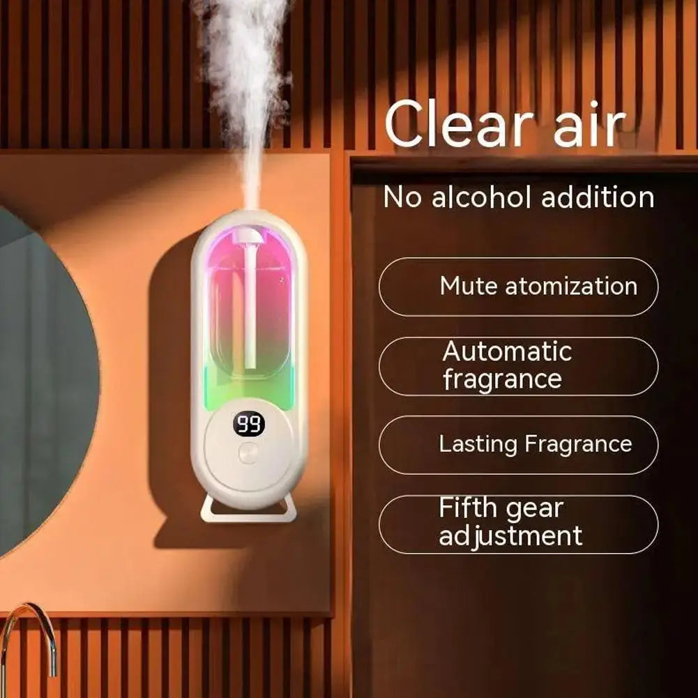 Automatic USB Fragrance Diffuser — Mist & Light