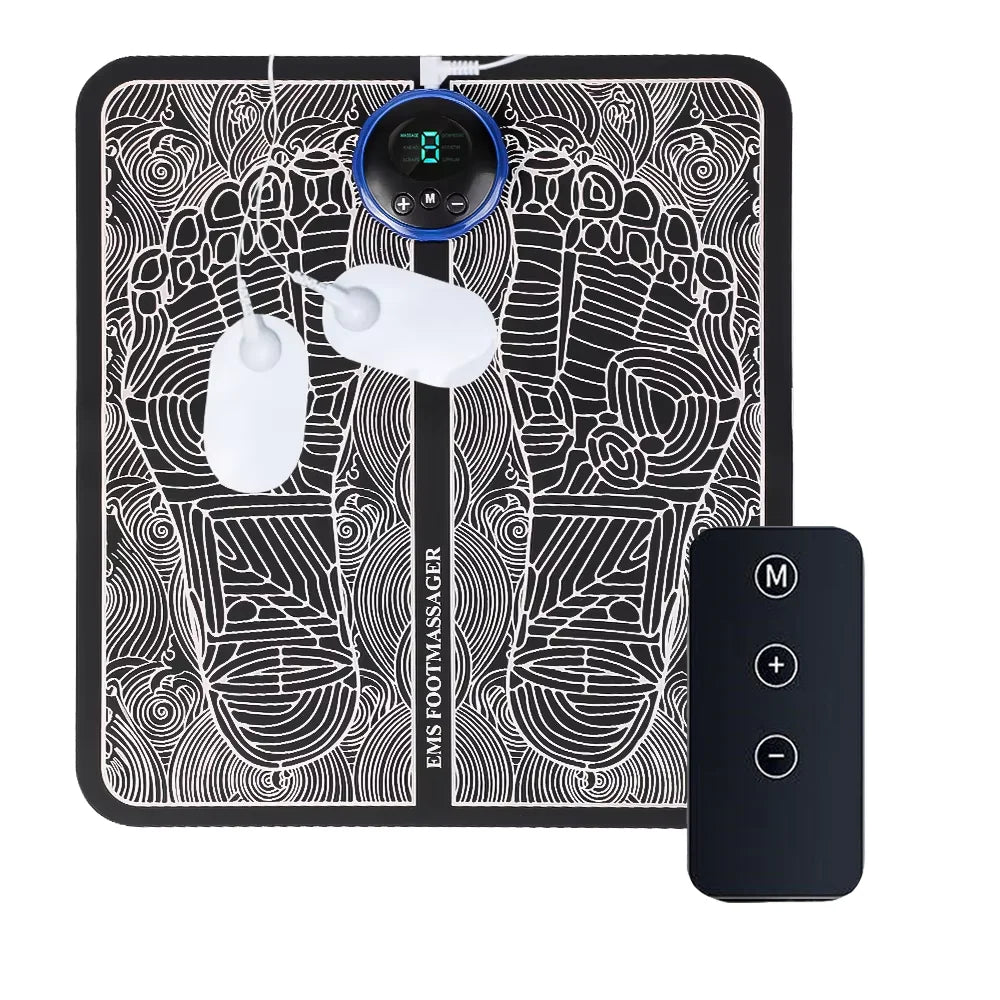 Electric Foot Massager Pad — Deep Muscle Relief Mat