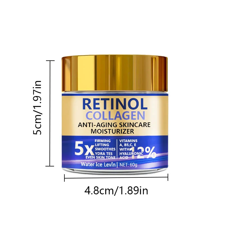 Retinol & Collagen Face Cream 60g with Hyaluronic Acid
