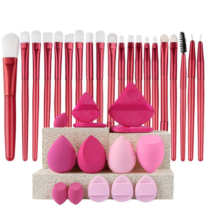 20-Piece Makeup Brush Set — Face, Eye & Blending Brushes