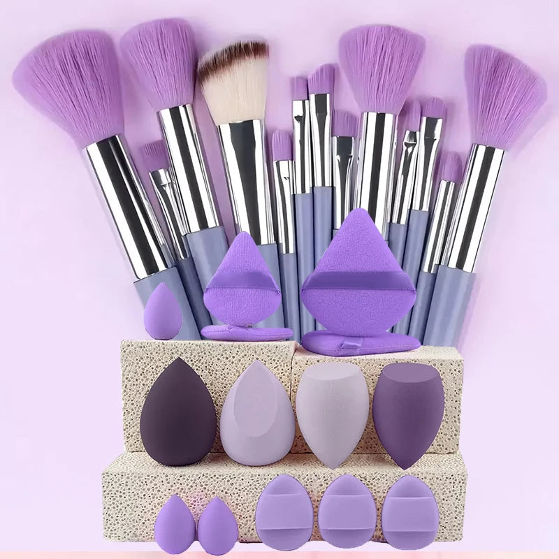 33-Piece Beauty Sponge & Makeup Applicator Set