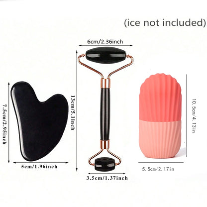 Ice Face Roller Set — Depuff & Contour