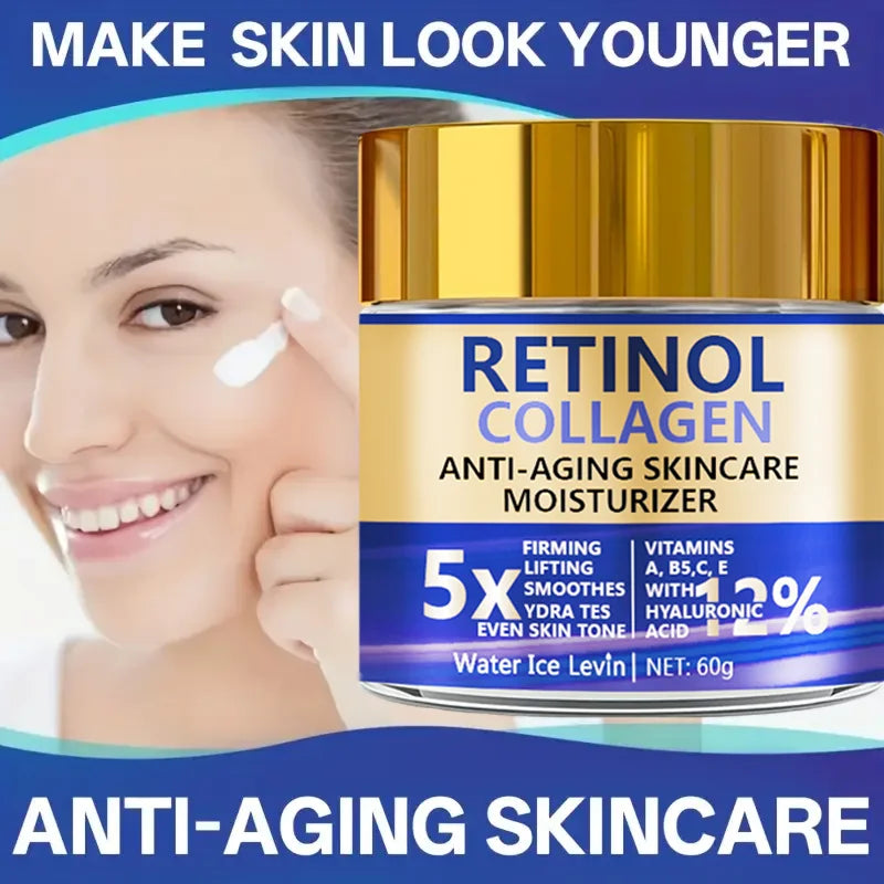 Retinol & Collagen Face Cream 60g with Hyaluronic Acid