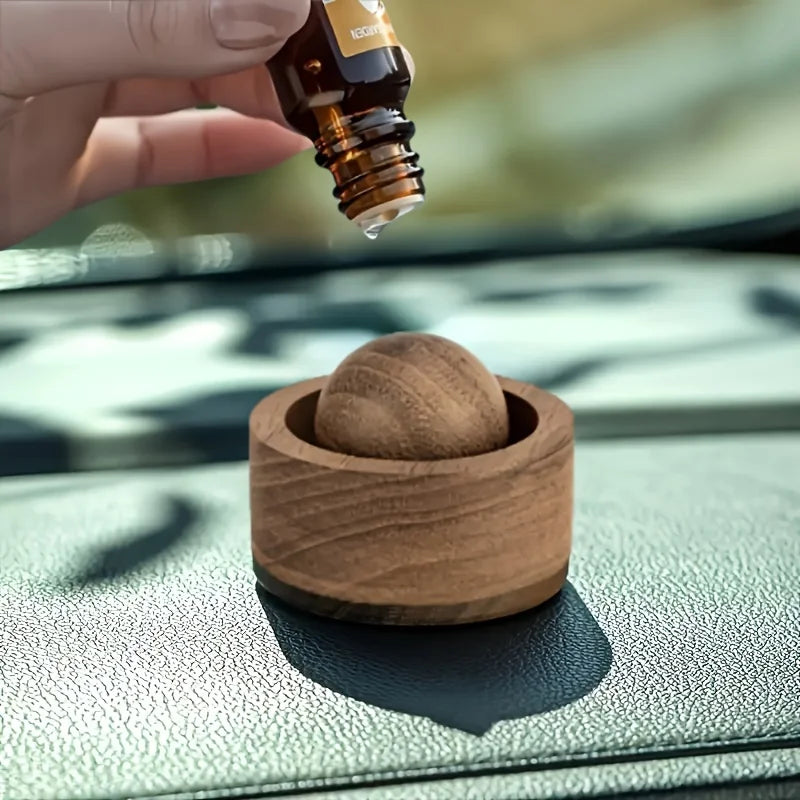 Wooden Mini Essential Oil Diffuser — Car & Home