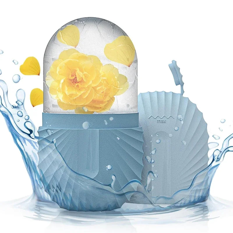 Silicone Ice Roller & Mold — Puffiness & Pores