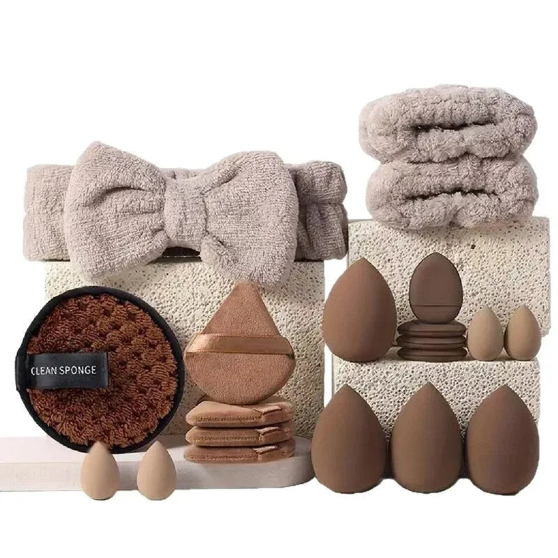 33-Piece Beauty Sponge & Makeup Applicator Set