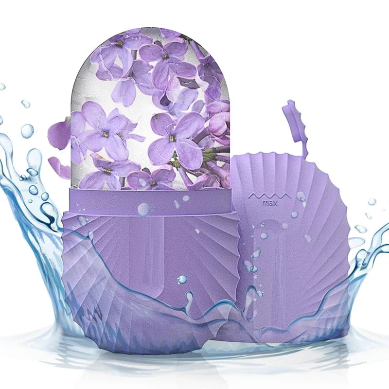 Silicone Ice Roller & Mold — Puffiness & Pores