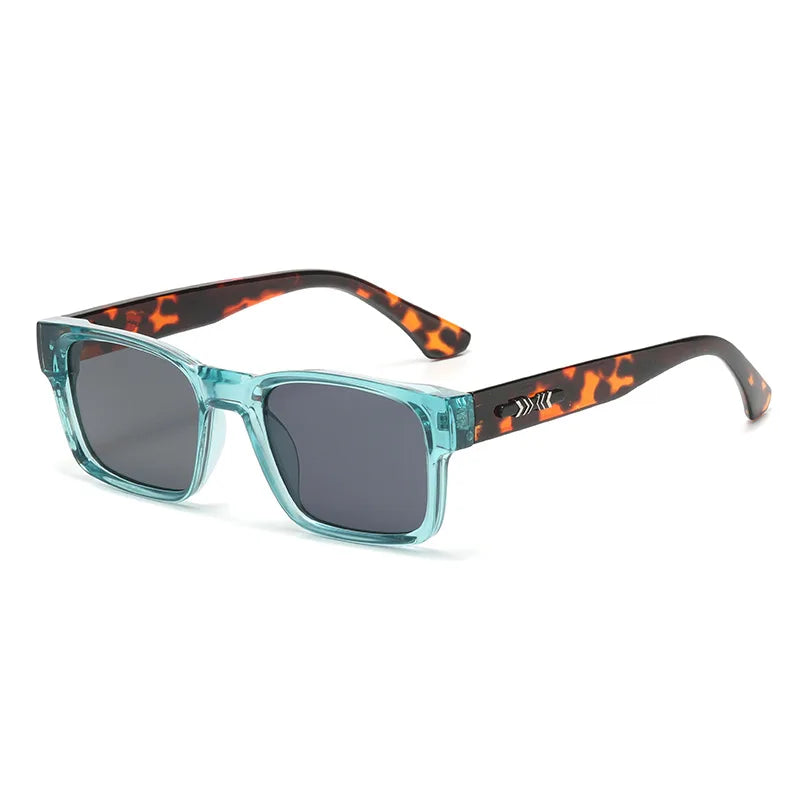 Classic Square Sunglasses with UV400 Protection — Unisex