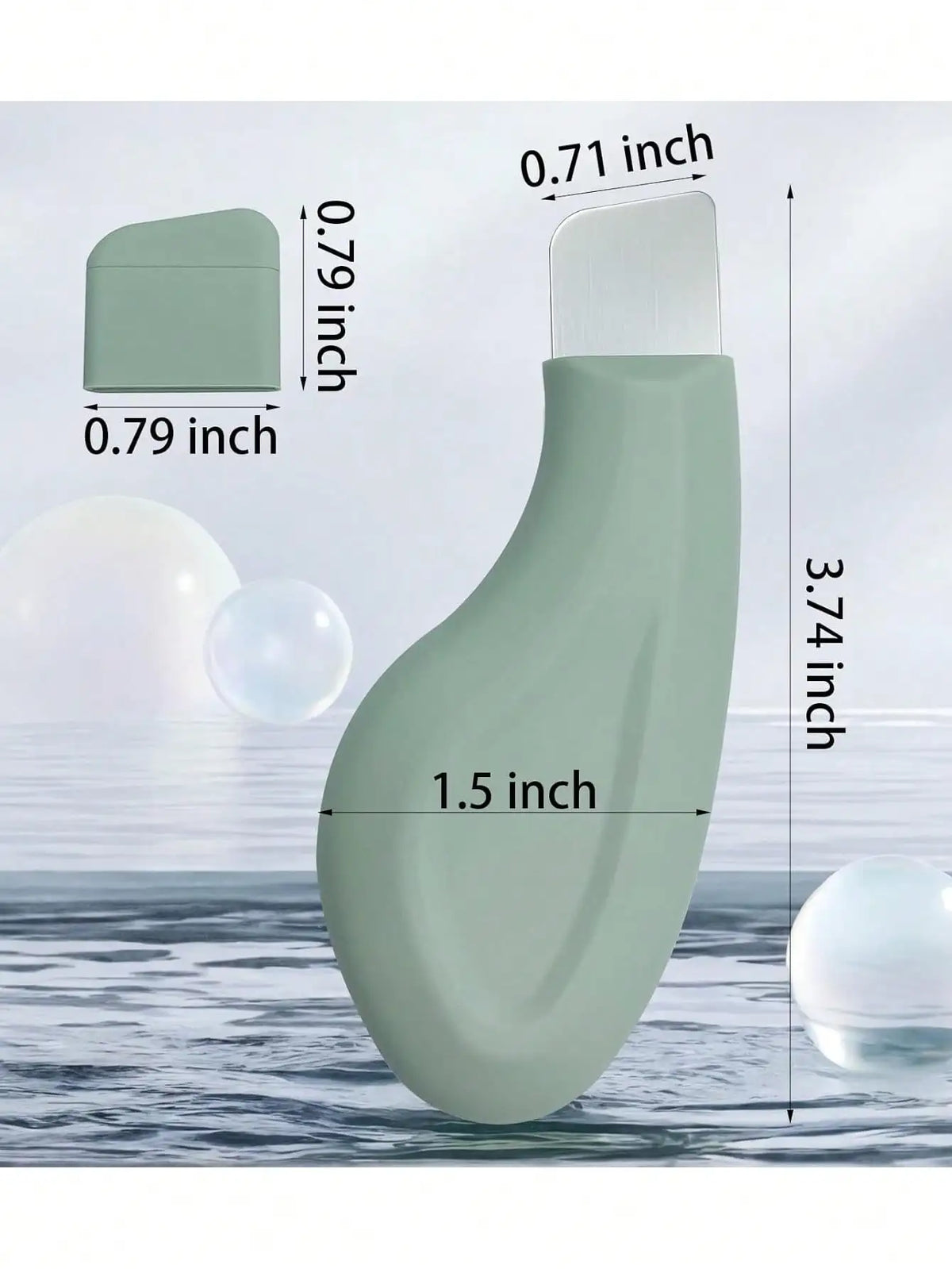 Silicone Blackhead Remover — Nose & Pore Scraper