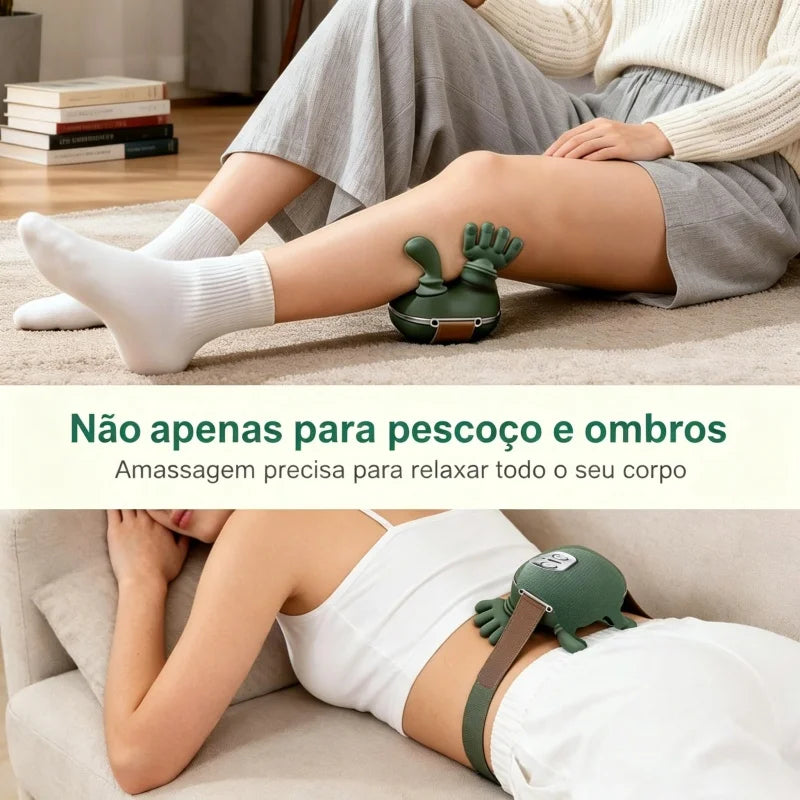 4D Heated Neck & Shoulder Massager — Kneading Shiatsu