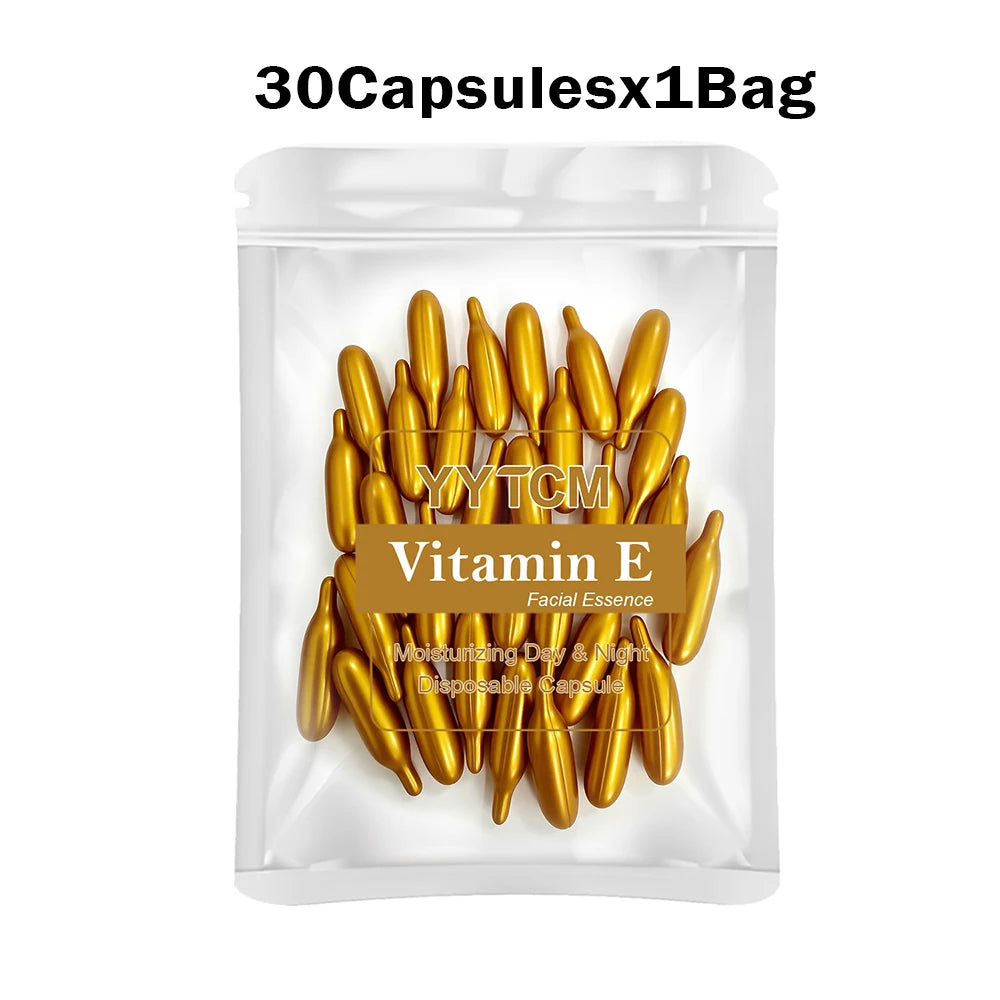 Vitamin E Serum Capsules — 90 Single-Use Doses