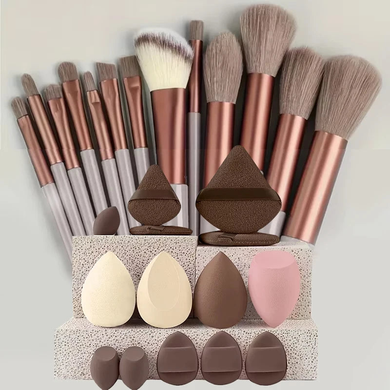 33-Piece Beauty Sponge & Makeup Applicator Set