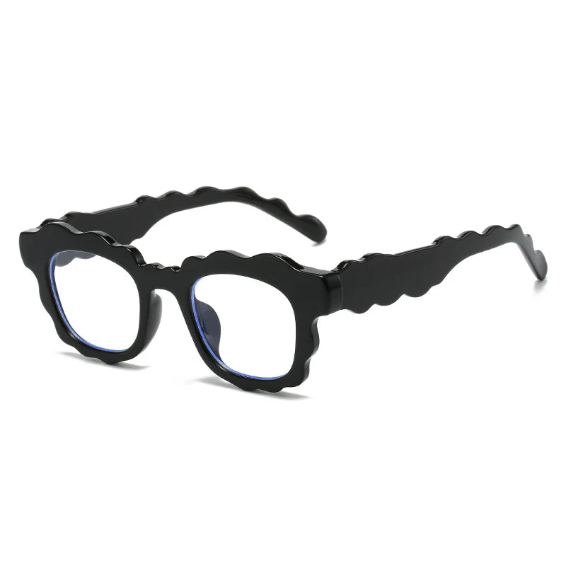 Jelly Tint Square Sunglasses — Clear Gradient UV400