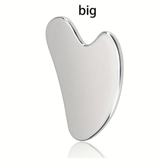 Stainless Steel Gua Sha — Cooling Face & Eye Tool