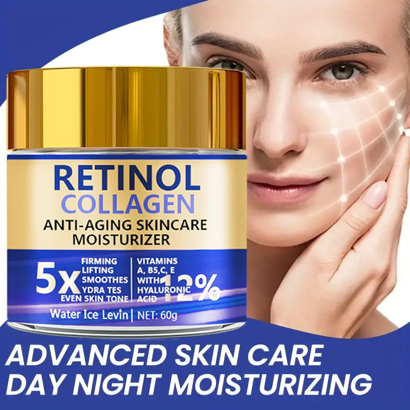 Retinol & Collagen Face Cream 60g with Hyaluronic Acid