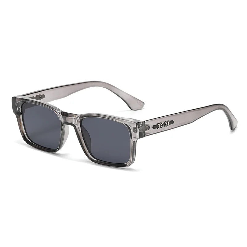 Classic Square Sunglasses with UV400 Protection — Unisex