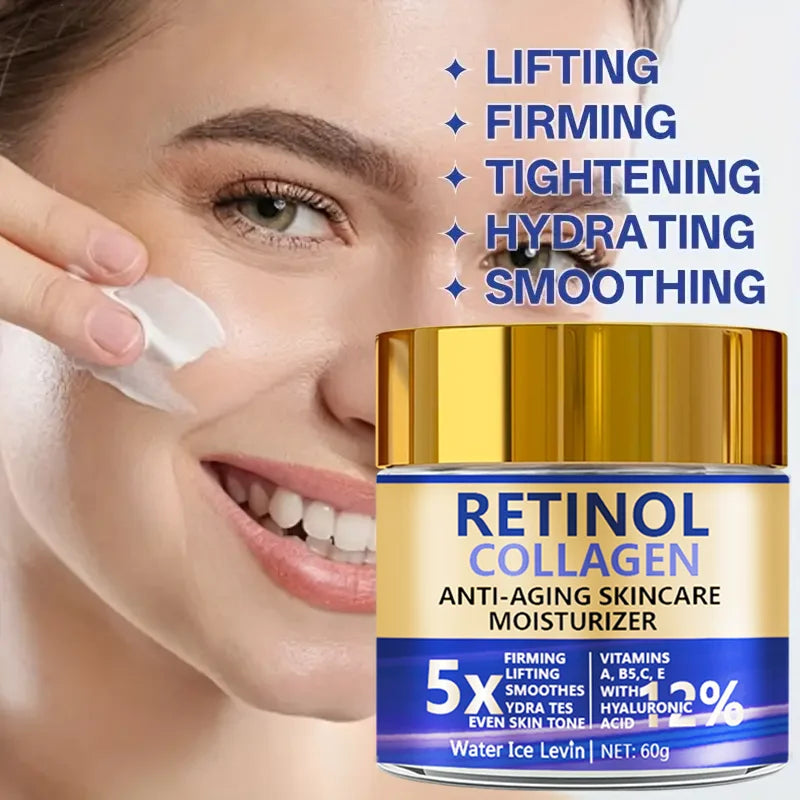 Retinol & Collagen Face Cream 60g with Hyaluronic Acid