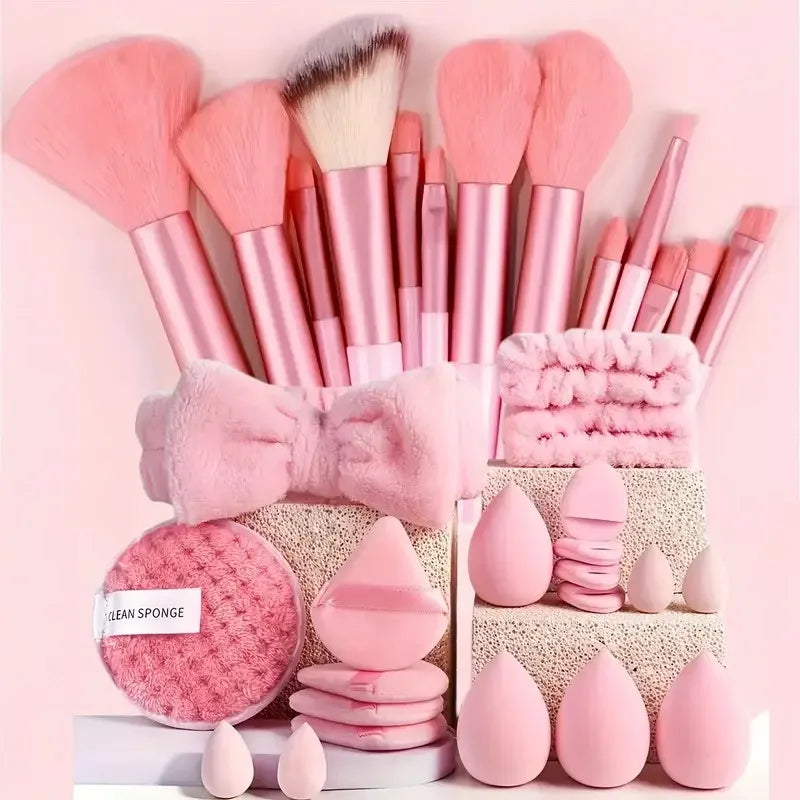 33-Piece Beauty Sponge & Makeup Applicator Set