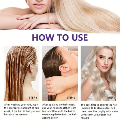 Keratin Repair Hair Mask 100ml / 200ml — Frizz & Split Ends