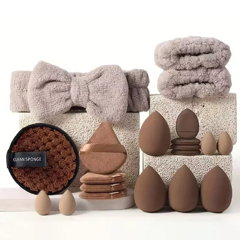 33-Piece Beauty Sponge & Makeup Applicator Set