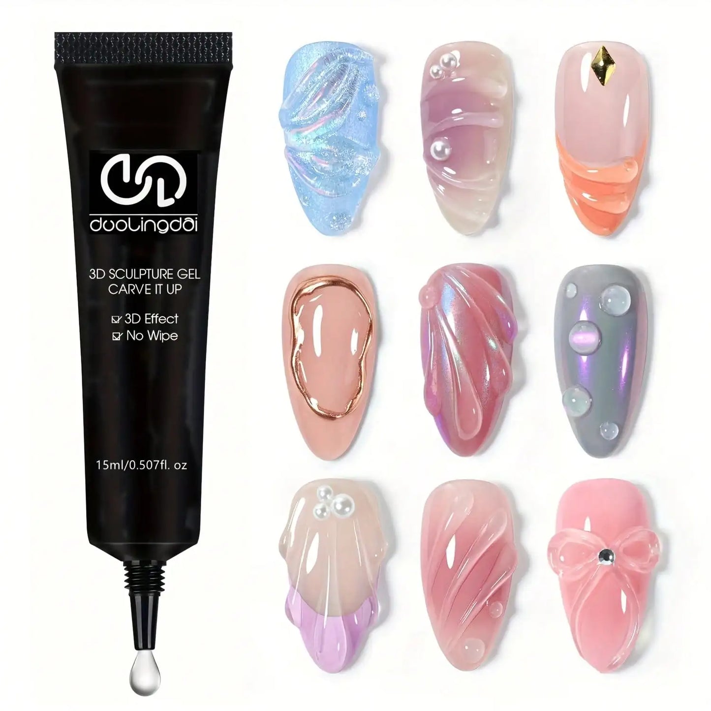 3D Nail Art Modeling Gel — Sculpting & Painting Gel