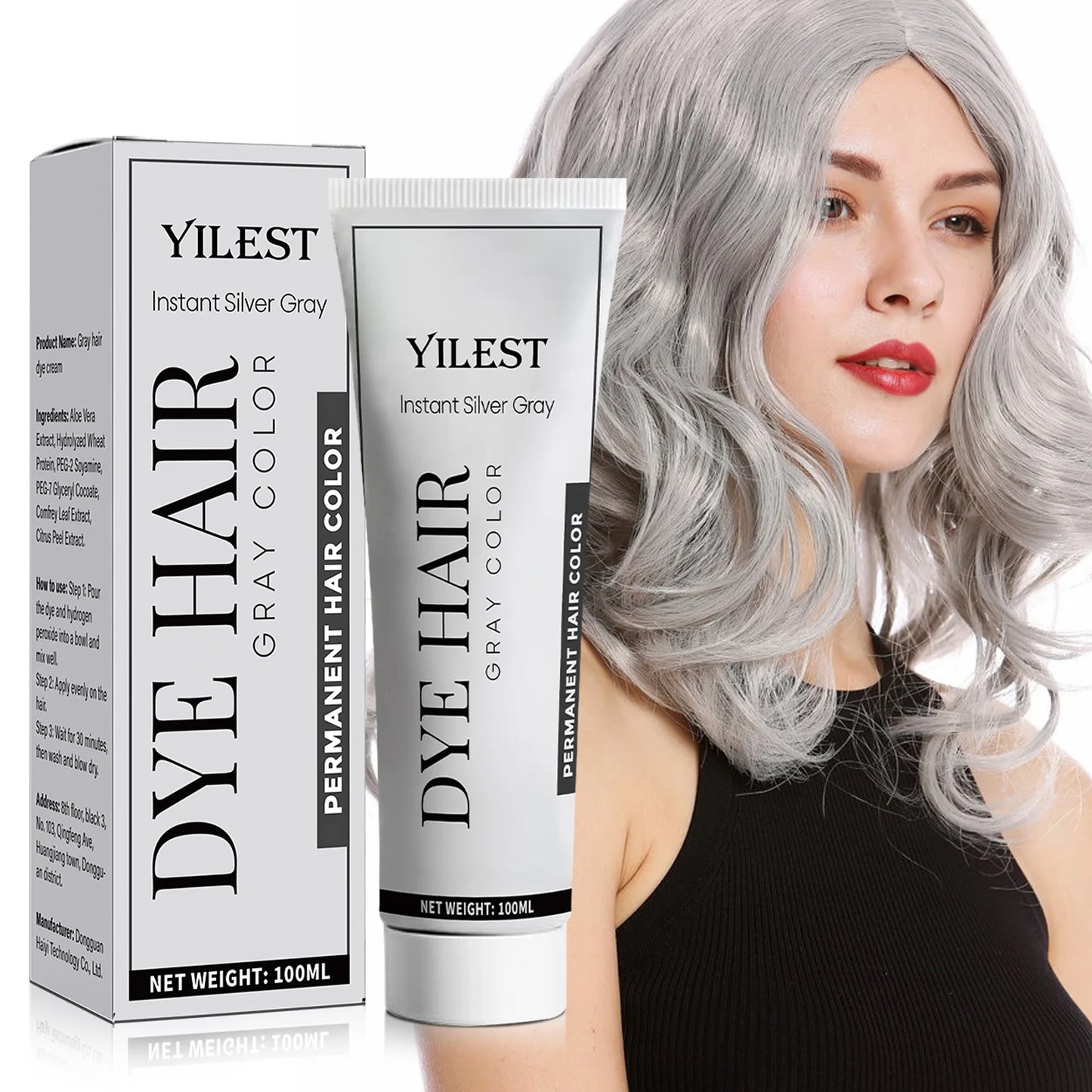 NatureTint™ Hair Dye Comb 🌿✨ — Cover Grays with Ease