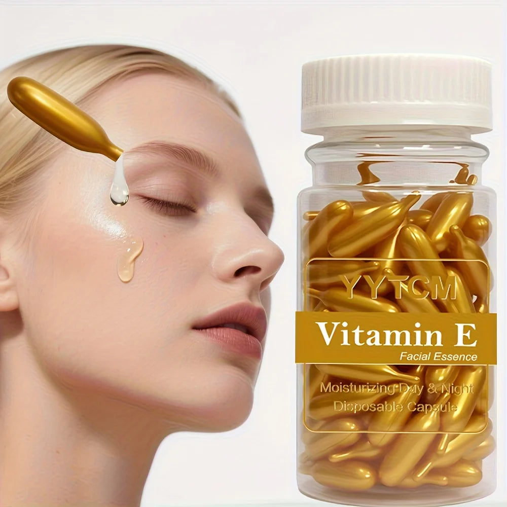Vitamin E Serum Capsules — 90 Single-Use Doses