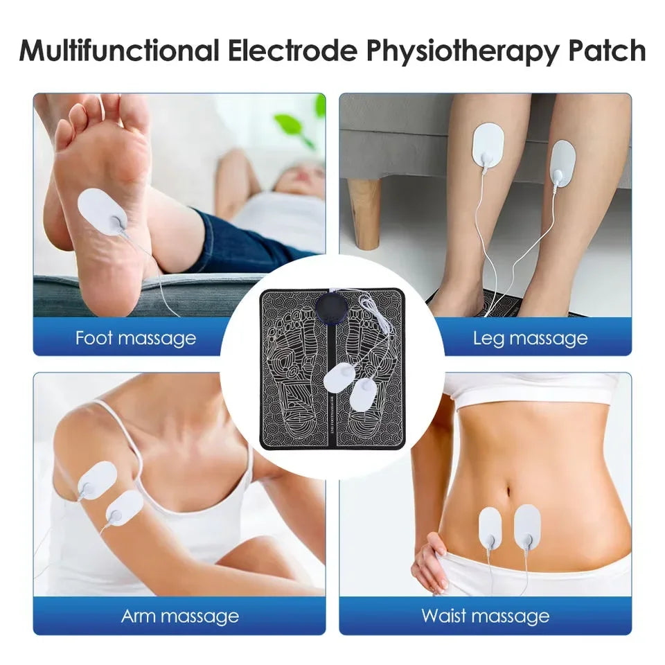 Electric Foot Massager Pad — Deep Muscle Relief Mat