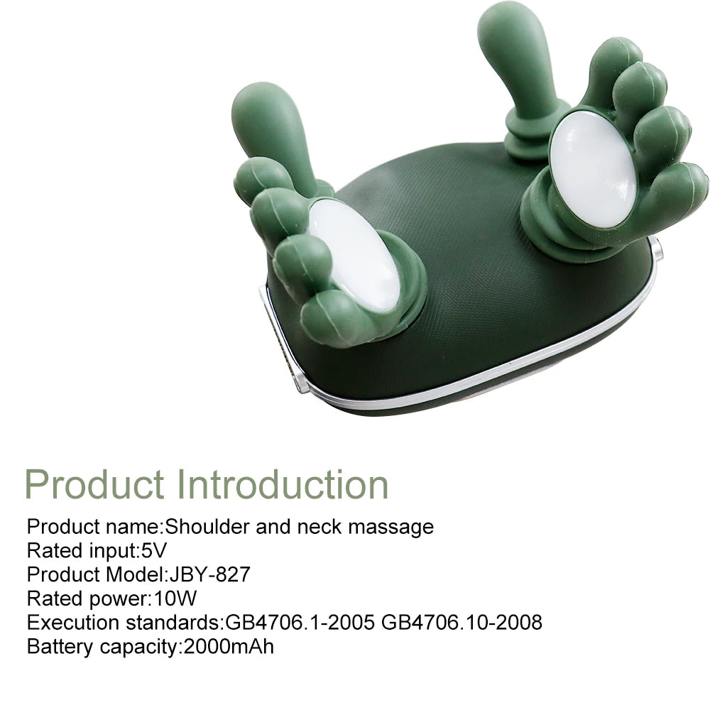 Shiatsu Neck, Back & Shoulder Massager — Deep Kneading