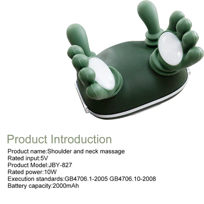 Shiatsu Neck, Back & Shoulder Massager — Deep Kneading