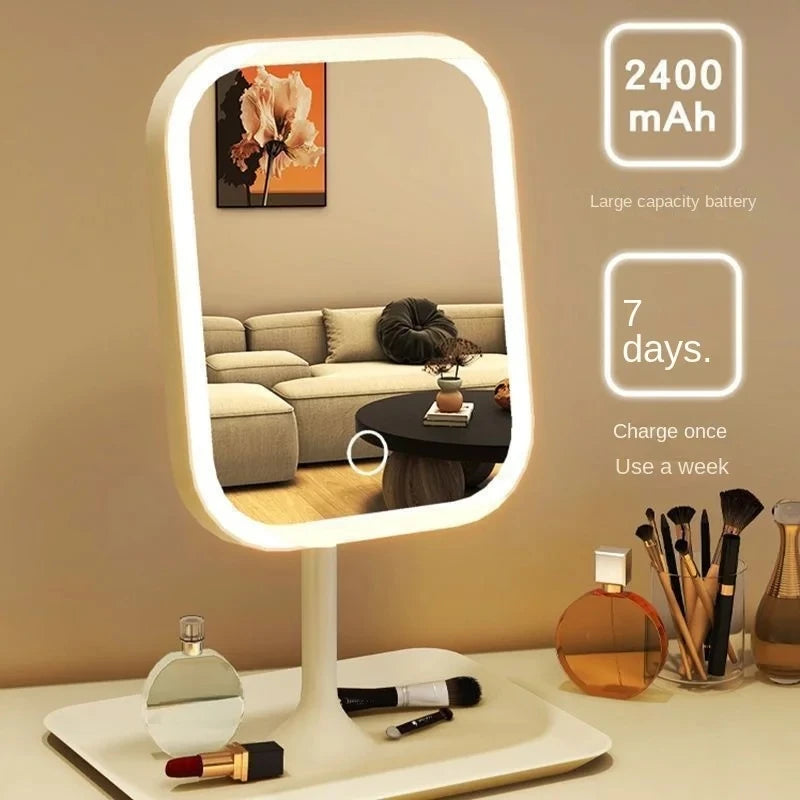 LED Vanity Makeup Mirror with 3 Light Modes & Touch Control