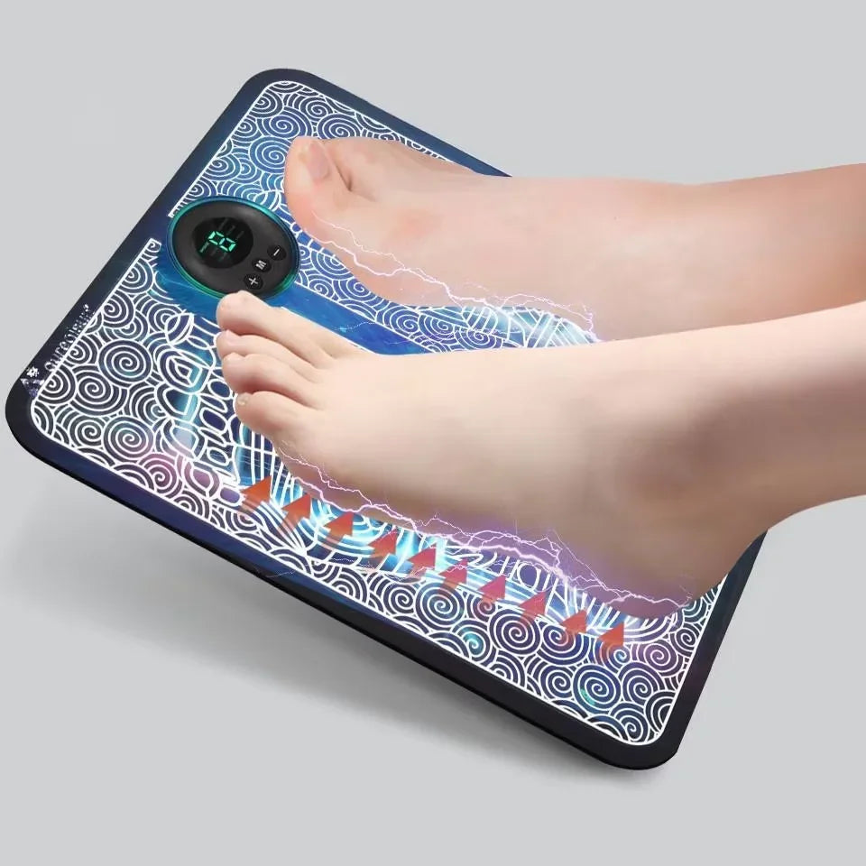 Electric Foot Massager Pad — Deep Muscle Relief Mat