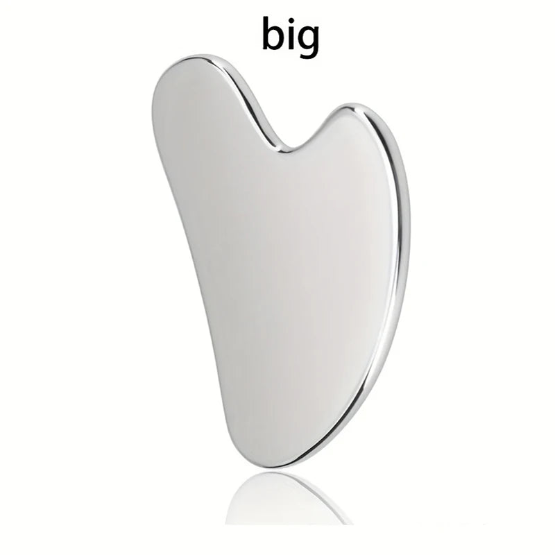 Stainless Steel Gua Sha — Cooling Face & Eye Tool