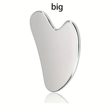Stainless Steel Gua Sha — Cooling Face & Eye Tool